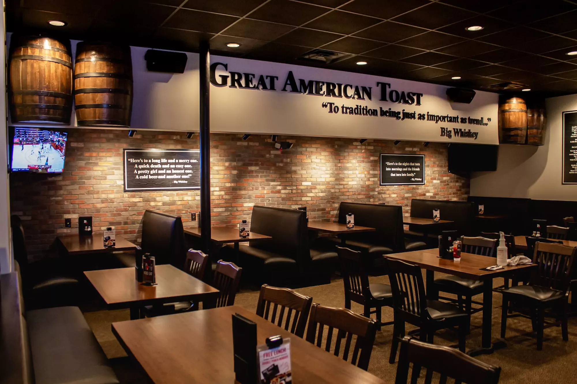 Big Whiskey - Dining Area